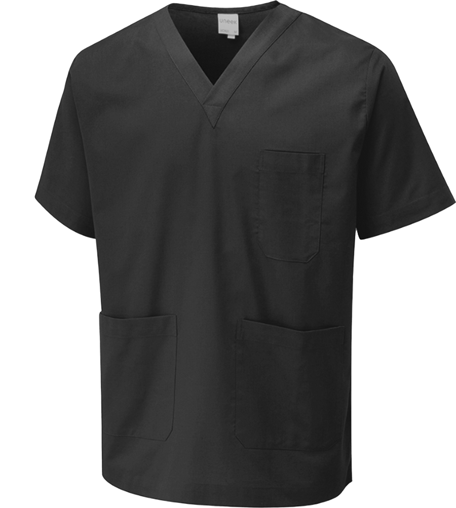 Scrub Tunic UC921 - Black