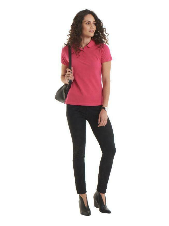 Ladies Ultra Cotton Poloshirt UC115 - lifestyle model