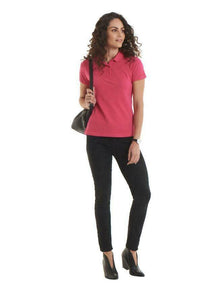 Ladies Ultra Cotton Poloshirt UC115 - lifestyle model