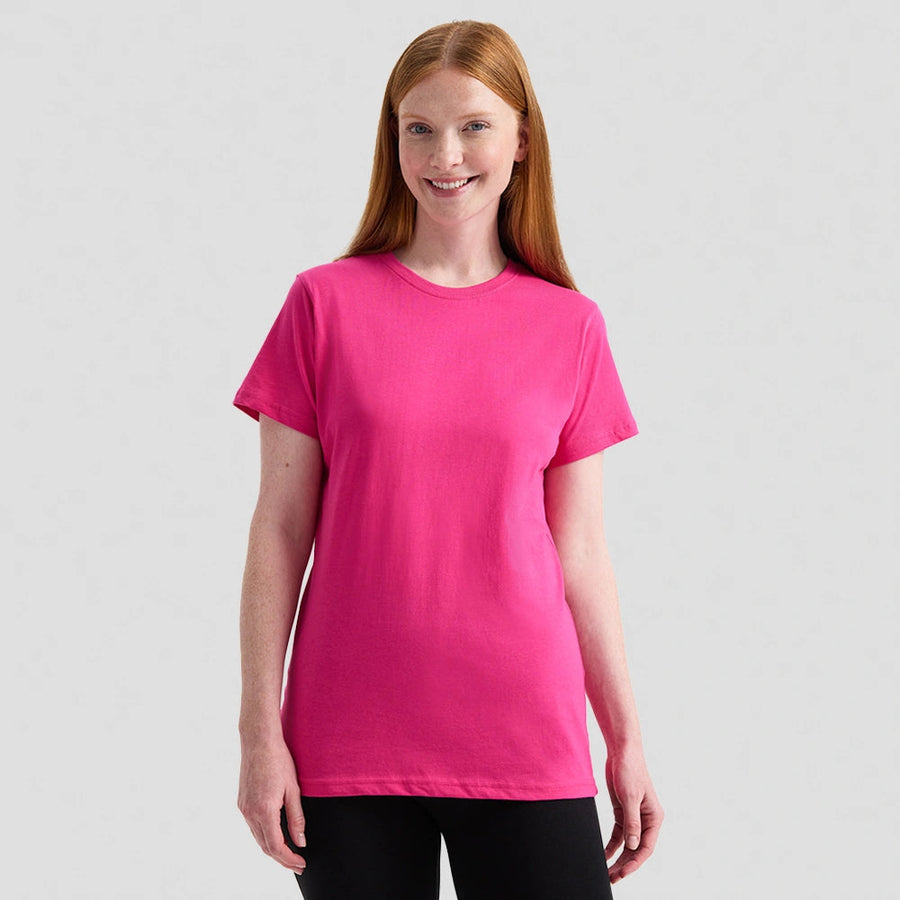 Ladies Classic Crew Neck T-Shirt UC318 - lifestyle model