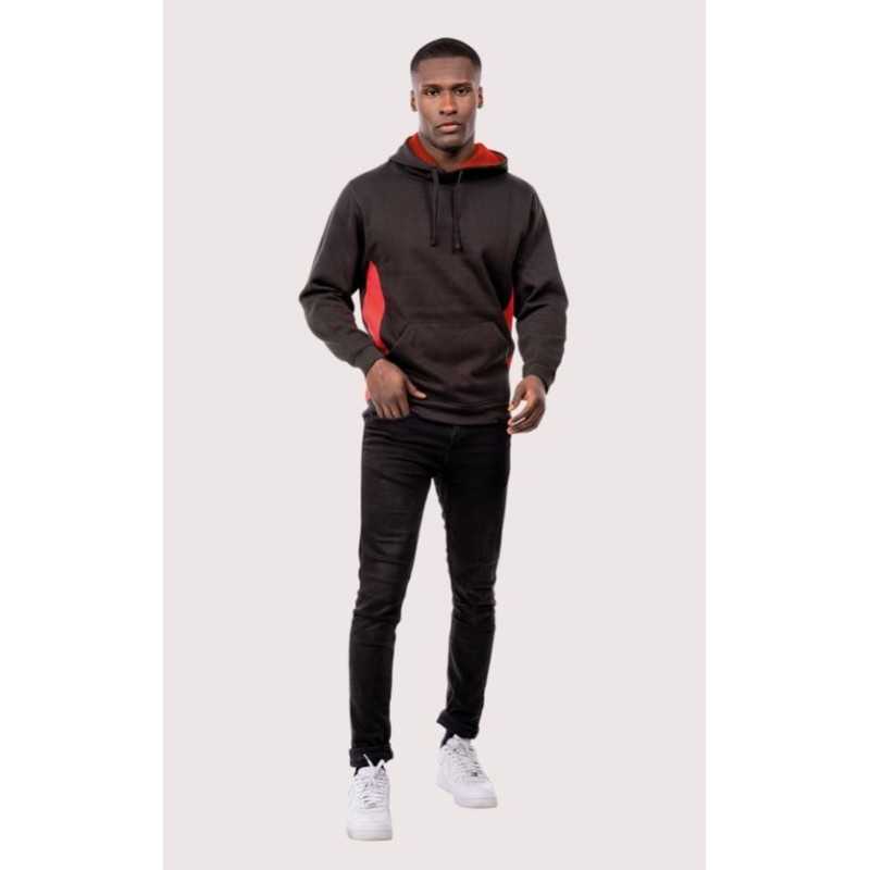Two Tone Hooded Sweatshirt UC517 - lifestyle model