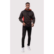 Two Tone Hooded Sweatshirt UC517 - lifestyle model
